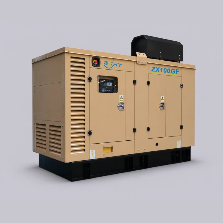 100kW Silent-Type & Open-Type Diesel Generator Set